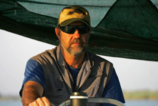 Phil, der beste Mann auf dem Chobe